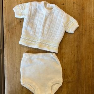 Vintage Friemanit baby sweater set
